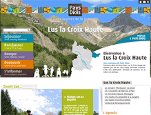 Tablet Screenshot of lus-la-croix-haute.com